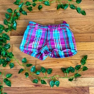 Plaid shorts